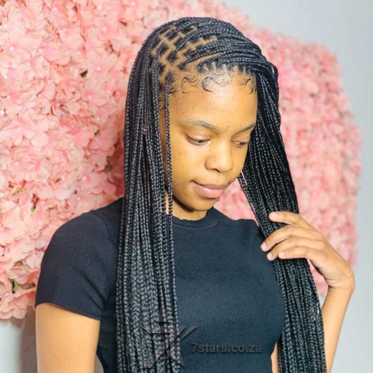  French curls (Long) braids – Salon & Spa